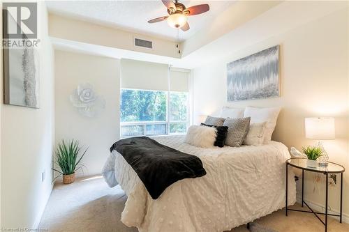 125 Wilson Street W Unit# 216, Ancaster, ON - Indoor Photo Showing Bedroom