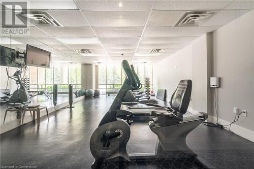 125 Wilson Street W Unit# 216, Ancaster, ON - Indoor Photo Showing Gym Room