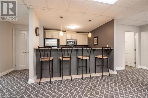 125 Wilson Street W Unit# 216, Ancaster, ON - Indoor Photo Showing Kitchen