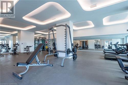 3200 Dakota Common Unit# B717, Burlington, ON - Indoor Photo Showing Gym Room