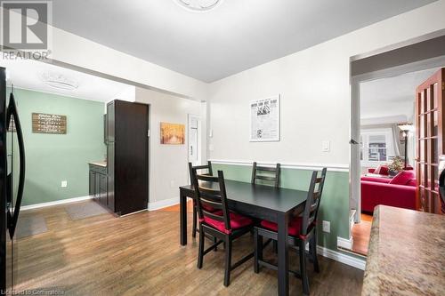 145 Weir Street N, Hamilton, ON - Indoor Photo Showing Dining Room