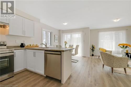 13 Roxanne Drive Unit# 121, Hamilton, ON - Indoor Photo Showing Kitchen With Stainless Steel Kitchen With Double Sink