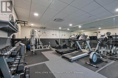 1406 - 4727 Sheppard Avenue E, Toronto (Agincourt South-Malvern West), ON - Indoor Photo Showing Gym Room