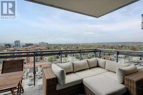 2025 Maria Street Unit# 1407, Burlington, ON - Outdoor With Balcony With View With Exterior