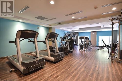 150 Main Street W Unit# 603, Hamilton, ON - Indoor Photo Showing Gym Room