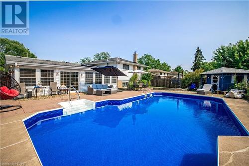 845 Grandview Road, Fort Erie, ON - Outdoor With In Ground Pool With Backyard With Exterior