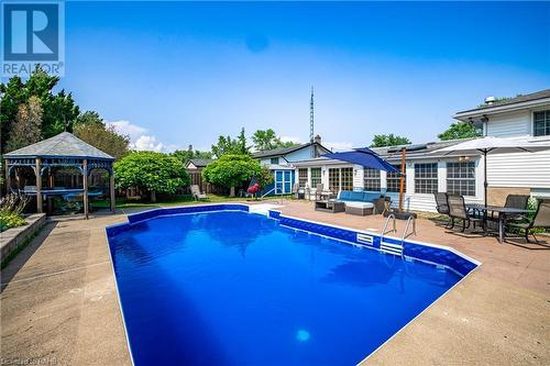 845 Grandview Road, Fort Erie, ON - Outdoor With In Ground Pool With Backyard