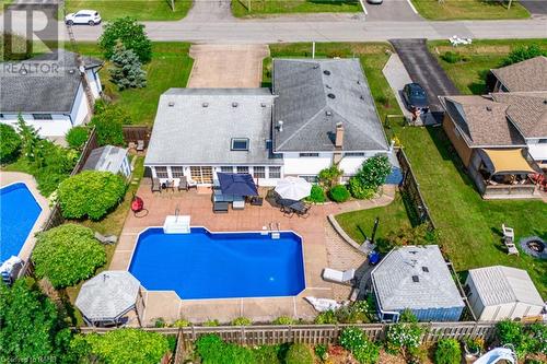 845 Grandview Road, Fort Erie, ON - Outdoor With In Ground Pool With Deck Patio Veranda With View