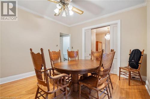 35 Barton Street W, Hamilton, ON - Indoor Photo Showing Dining Room