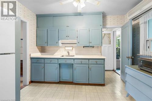 Virtually Staged - 551 Evans Road, Hamilton, ON - Indoor Photo Showing Kitchen