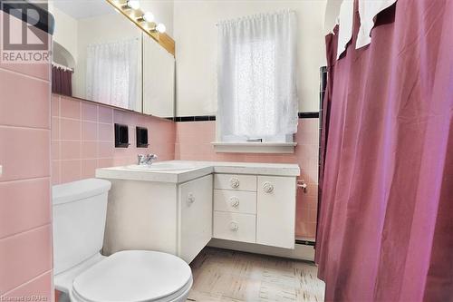 Virtually Staged - 551 Evans Road, Hamilton, ON - Indoor Photo Showing Bathroom