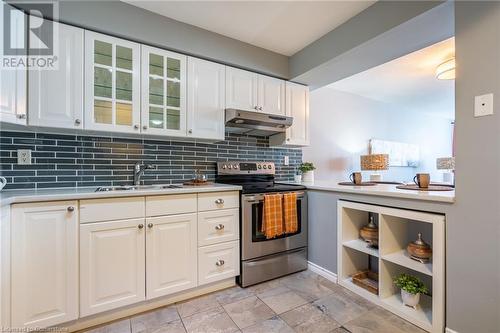 1270 Maple Crossing Boulevard Unit# 1403, Burlington, ON - Indoor Photo Showing Kitchen