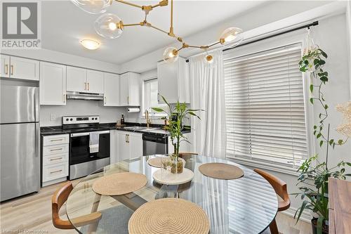 42 Radison Lane, Hamilton, ON - Indoor Photo Showing Kitchen With Stainless Steel Kitchen