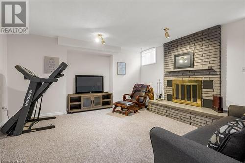 31 Trenholme Crescent, Hamilton, ON - Indoor With Fireplace