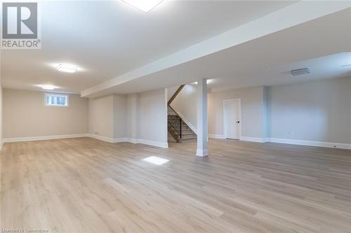 9ft ceiling fully finished open space basement - 1 West Avenue, Stoney Creek, ON - Indoor