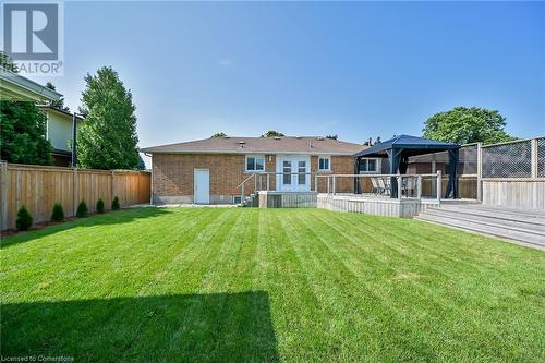 33 Collier Crescent, Hamilton, ON - Outdoor With Deck Patio Veranda