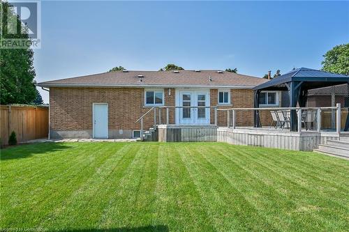 33 Collier Crescent, Hamilton, ON - Outdoor With Deck Patio Veranda