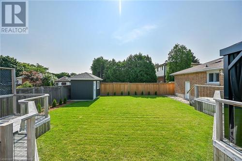 33 Collier Crescent, Hamilton, ON - Outdoor With Backyard