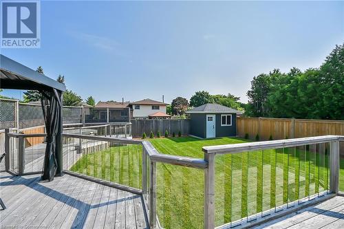 33 Collier Crescent, Hamilton, ON - Outdoor With Backyard