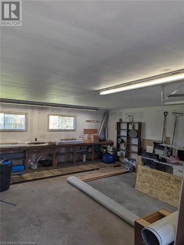 182 Talbot Street N, Simcoe, ON - Indoor Photo Showing Garage