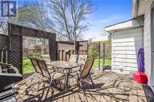 182 Talbot Street N, Simcoe, ON - Outdoor With Deck Patio Veranda With Exterior