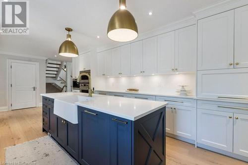 145 Birett Drive, Burlington, ON - Indoor Photo Showing Kitchen With Upgraded Kitchen