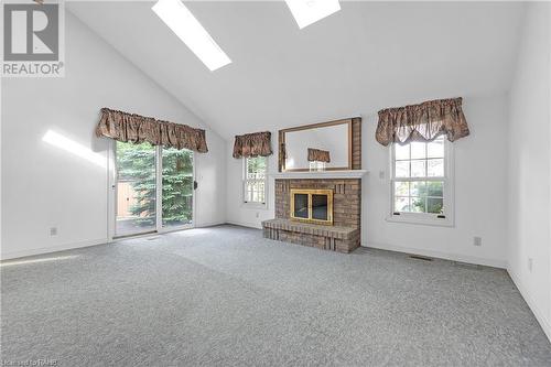 1243 Nathaniel Crescent, Burlington, ON - Indoor With Fireplace