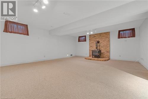 1243 Nathaniel Crescent, Burlington, ON - Indoor Photo Showing Other Room With Fireplace