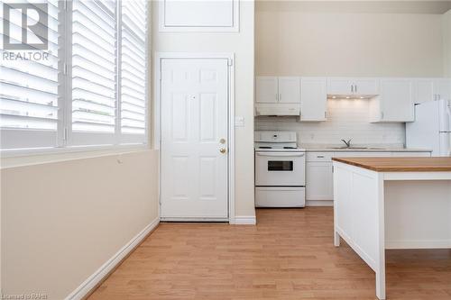 111 Grey Street Unit# 102, Brantford, ON - Indoor Photo Showing Kitchen