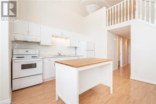 111 Grey Street Unit# 102, Brantford, ON - Indoor Photo Showing Kitchen