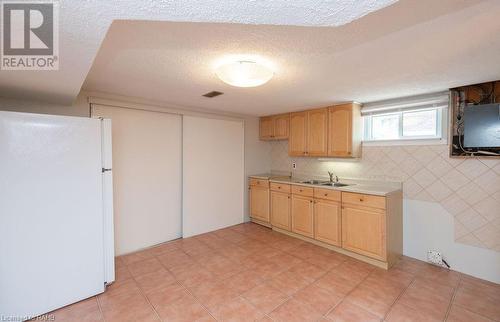 607 7Th Avenue, Hamilton, ON - Indoor Photo Showing Kitchen With Double Sink