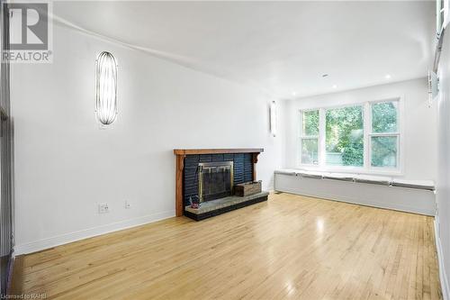 1 Northcliffe Avenue, Dundas, ON - Indoor Photo Showing Other Room With Fireplace