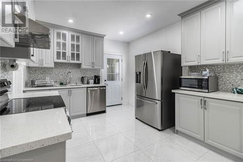 5063 Bridge Street, Niagara Falls, ON - Indoor Photo Showing Kitchen With Stainless Steel Kitchen