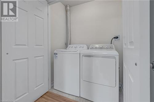 219 Dundas Street E Unit# 18, Waterdown, ON - Indoor Photo Showing Laundry Room