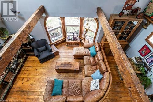 Great room, as viewed from the loft - 627 Bayshore Boulevard, Burlington, ON - Indoor