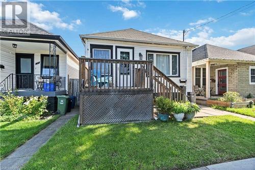 143 Hope Avenue Unit# 2, Hamilton, ON - Outdoor With Deck Patio Veranda