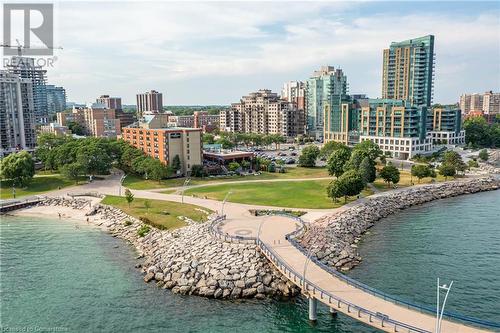 Spencer Smith Park and Pier - 399 Elizabeth Street Unit# 608, Burlington, ON - Outdoor With Body Of Water With View