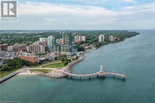 Spencer Smith Park and Pier - 399 Elizabeth Street Unit# 608, Burlington, ON - Outdoor With Body Of Water With View