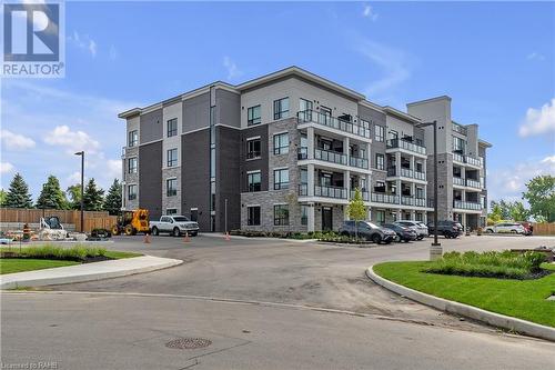 120 Spring Valley Crescent Unit# 410, Hamilton, ON - Outdoor With Balcony With Facade