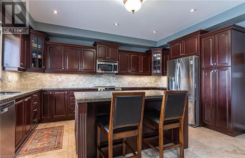 12 Sistine Court, Hamilton, ON - Indoor Photo Showing Kitchen With Upgraded Kitchen