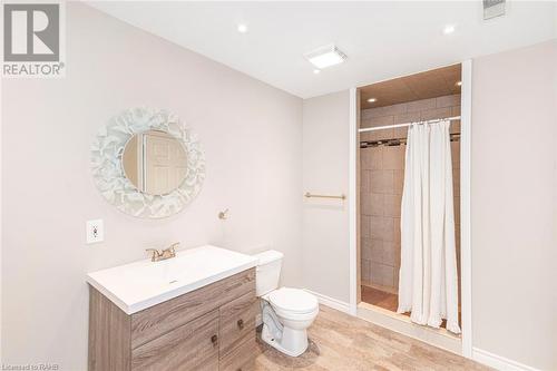 Large Lower Level 3 Piece Bathroom - 47 Simson Avenue, Simcoe, ON - Indoor Photo Showing Bathroom