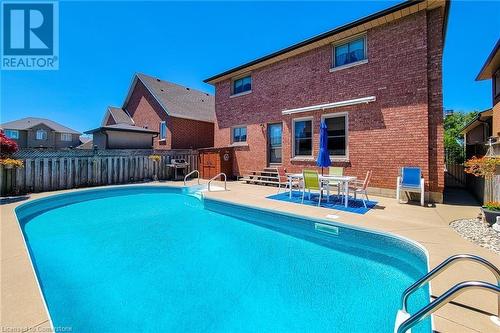 15 Presidio Drive, Hamilton, ON - Outdoor With In Ground Pool With Exterior