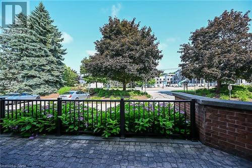 Private patio - 150 Wilson Street W Unit# 112, Ancaster, ON - Outdoor