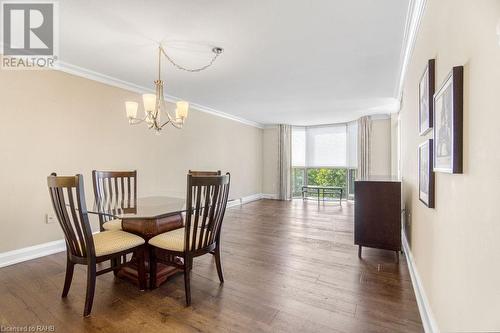 1225 North Shore Boulevard E Unit# 608, Burlington, ON - Indoor Photo Showing Dining Room