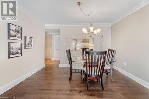 1225 North Shore Boulevard E Unit# 608, Burlington, ON - Indoor Photo Showing Dining Room