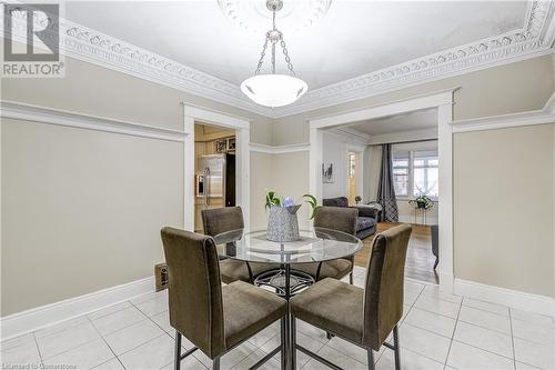 83 Graham Avenue S, Hamilton, ON - Indoor Photo Showing Dining Room