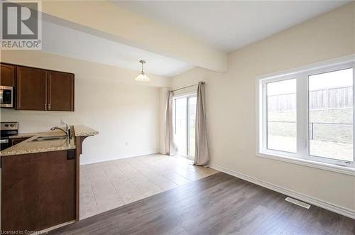 95 Bilanski Farm Road, Brantford, ON - Indoor Photo Showing Kitchen With Double Sink