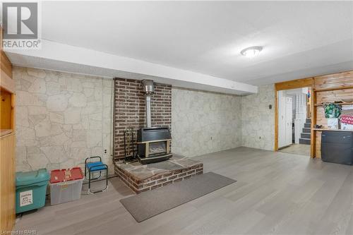 34 Rita Avenue, Hamilton, ON - Indoor With Fireplace