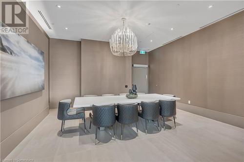 2007 James Street Unit# 707, Burlington, ON - Indoor Photo Showing Dining Room