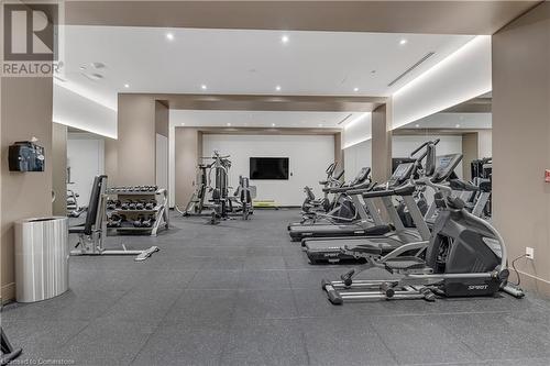 2007 James Street Unit# 707, Burlington, ON - Indoor Photo Showing Gym Room